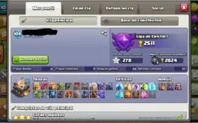 CONTA CLASH OF CLANS CV11 BARATO