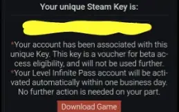 Key (Laucher) Arena Breakout Infinite Beta (Já Ativada)