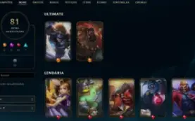 Conta League of Legends Full Acesso - 131Champs e 81 Skins