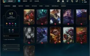Conta ouro 2 com 145 champs e 97 skins ( MAIN ADC )