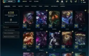 Conta ouro 2 com 145 champs e 97 skins ( MAIN ADC )
