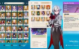 Genshin Impact AR 60 America Server - Arlecchino - Furina C2