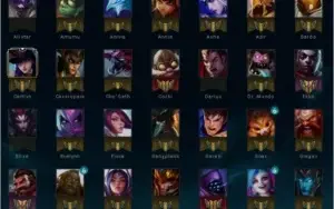 Conta League of Legends - 79 Champions/35 Skins - Prata 3