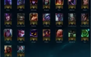 Conta League of Legends - 79 Champions/35 Skins - Prata 3