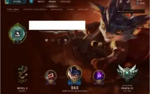 Conta League of Legends - 79 Champions/35 Skins - Prata 3