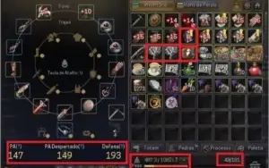 Conta BDO Warrior Nível 59
