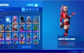 Conta com John Wick, Picareta Minty e outras Skins Raras