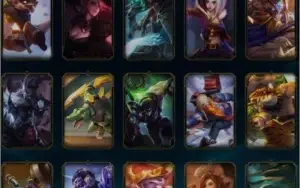 acc lvl 107, Platina 5 57LP, 134 champions,74 Skins,528 PTM