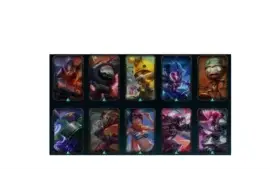 acc lvl 107, Platina 5 57LP, 134 champions,74 Skins,528 PTM