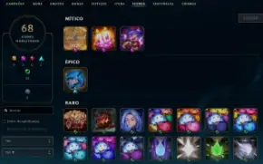 Conta League of Legends Full Acesso - 22 Champs e 18 Skins