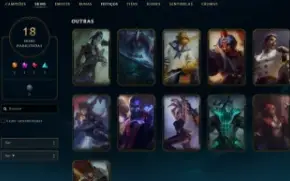 Conta League of Legends Full Acesso - 22 Champs e 18 Skins