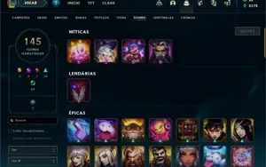 Conta lol diamante IV
