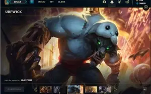 Conta Diamante 2 com TODOS os champ e 504 Skin + 6 Prestigio