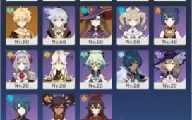 AR 46 Diluc | Venti | Mona