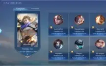 Conta perfeita de móbile legends