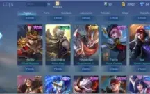 Conta perfeita de móbile legends