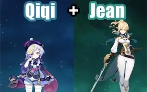 Conta Genshin Impact AR 5 com Jean e Qiqi