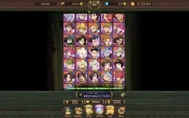 Conta 7DS faltando só 15 personagens  super upada