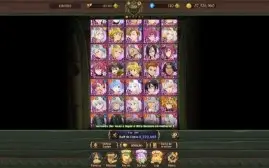 Conta 7DS faltando só 15 personagens  super upada