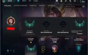 CONTA PLATINA 1, CRIADA EM 2017