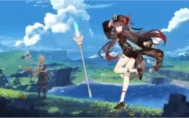 Conta Genshin Impact AR 5 com Hutao + Espinha Celestial