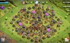 Clash of clans CV10 + CV9 de brinde
