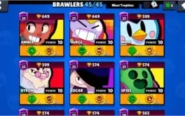 Conta Brawl Stars FULL - Promoção Pra Sair Rápido