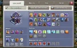Vender conta Clash of Clans com 1000 gemas
