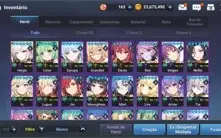 Conta Grand Chase Mobile 1,3kk PB BARATO