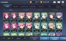 Conta Grand Chase Mobile 1,3kk PB BARATO