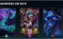 CONTA LEAGUE OF LEGENDS SKIN LENDARIAS + YASUO