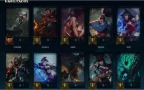 CONTA LEAGUE OF LEGENDS SKIN LENDARIAS + YASUO