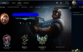 conta de lol platina 5