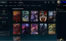 conta de lol platina 5