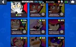Conta 23.000 troféus brawl stars