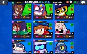 Conta 23.000 troféus brawl stars