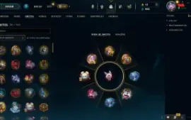 Smurf Platina IV 7 Skins Vitoriosas Criada em 2012