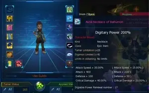 Digimon Masters Online - Conta boa