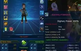 Digimon Masters Online - Conta boa