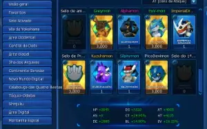 Conta Digimon Master Online Ladmo Omegamon