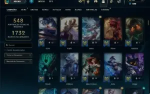 Esmeralda 2 com TODOS os champs e 347 Skins ( MAIN SUP )