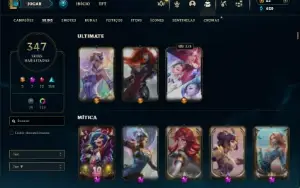 Esmeralda 2 com TODOS os champs e 347 Skins ( MAIN SUP )