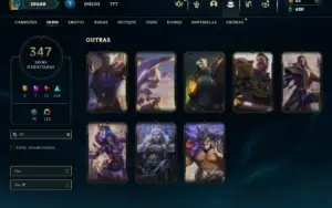 Esmeralda 2 com TODOS os champs e 347 Skins ( MAIN SUP )