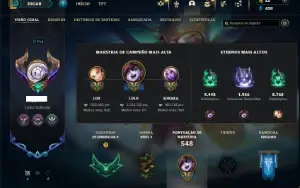 Esmeralda 2 com TODOS os champs e 347 Skins ( MAIN SUP )