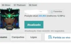 Conta League Of Legends