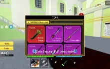 Conta Blox Fruits com Dark blade e 2x maestria