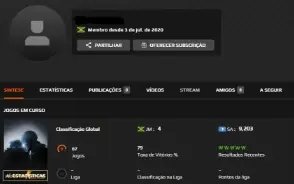 Conta lvl  20 gc + 30 jogos 