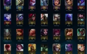 Conta Gold5 67 Champs 6 Paginas De Runa