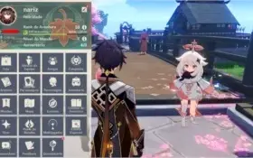 Conta NA AR 53 com Zhongli c1, kazuha, raiden, hutao, e mais