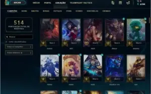 Gold, 181 Skins, All champs